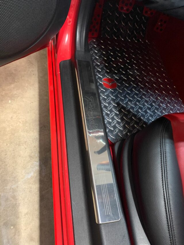 Stainless Steel Door Sill Covers for Miata NC/Mk3 Top Miata