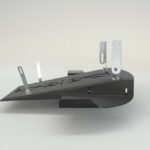 Rear Aluminum Diffuser, by VRS Customs for NA