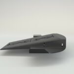 Rear Aluminum Diffuser, by VRS Customs for NA