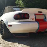 Rear Aluminum Diffuser, by VRS Customs for NA