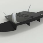 Rear Aluminum Diffuser, by VRS Customs for NA