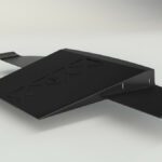 Rear Aluminum Diffuser, by VRS Customs for NA