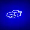 Mazda Miata NB LED Neon Sign (3/4 view)