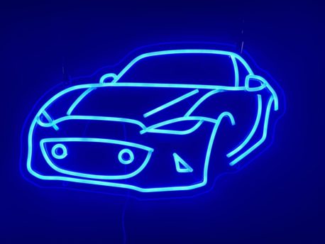 CarbonMiata Mazda Miata LED Neon Sign (NA, NB, NC or ND) NA Exterior TopMiata 14