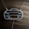 Mazda Miata ND LED Neon Sign (Front View)