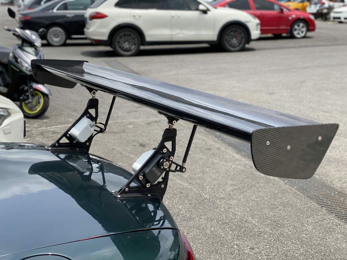 CarbonMiata Carbon Fiber Active Wing System For Mazda Miata NA/MK1