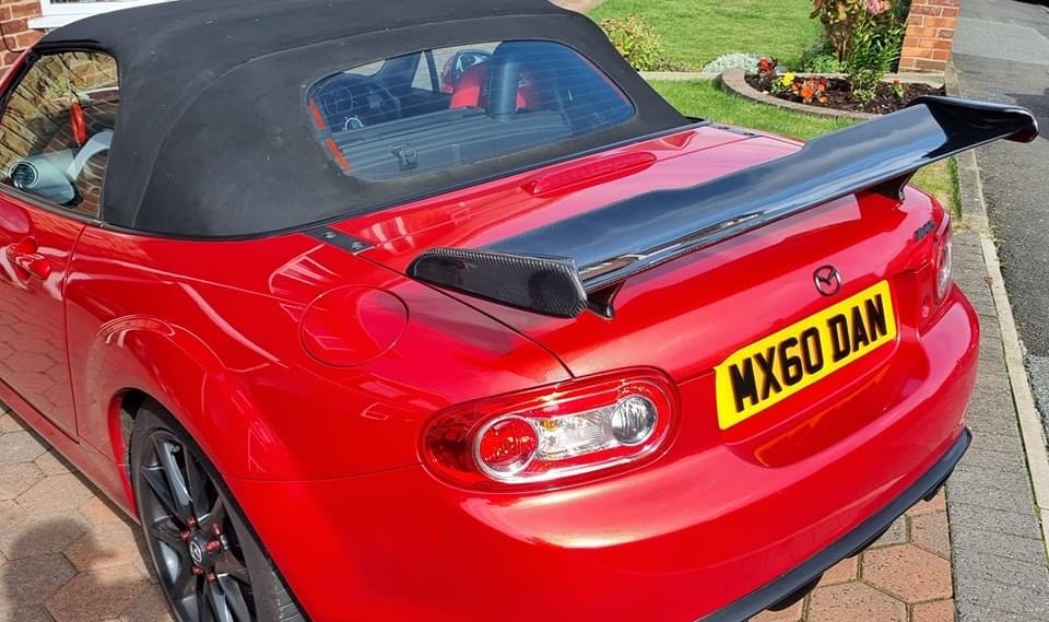 CrabonMiata GT Wing (Type 4) for Miata MX-5 NC/Mk3 CrabonMiata GT Wing (Type 4) for Miata MX-5 NC/Mk3