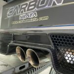 CarbonMiata Center Exhaust Rear Diffuser (RS Type) For Miata MX-5 ND/Mk4