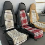 CarbonMiata Vintage Racing Plaid Tartan Seat Covers For Miata NC/Mk3 (Set of 2)