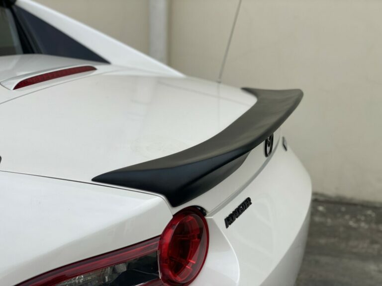 DTO Painted Glossy Black Trunk Spoiler For Mazda MX-5 Miata ND 2DR | P-Type, ABS
