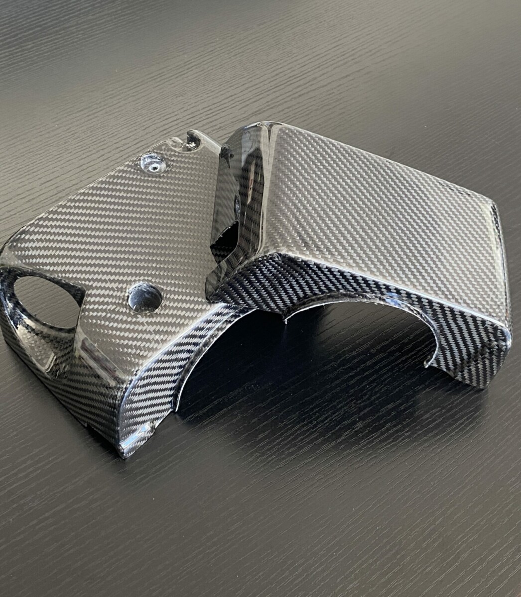 CrabonMiata LHD Carbon Fiber Steering Wheel Surround For Miata NA/Mk1