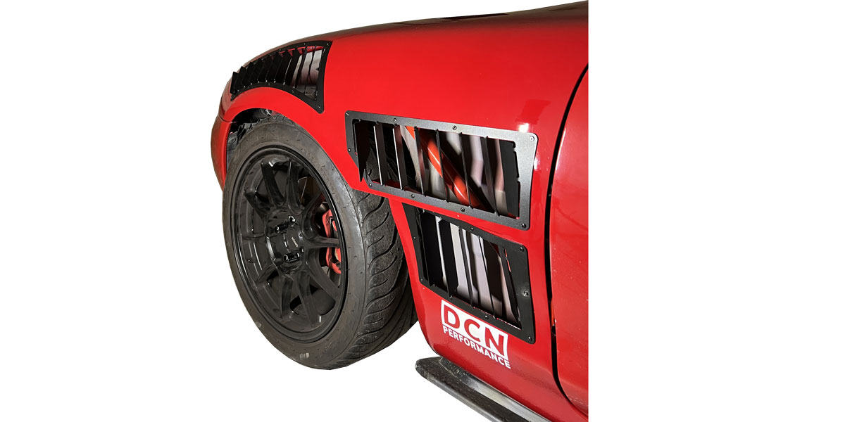 DCN Performance Fender Louvers (vents) for NB / NBFL (Set of 2) Mazda