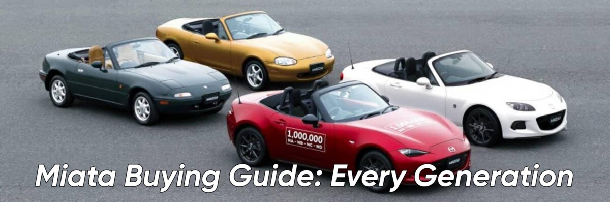 Mazda MX-5 Miata Buying Guide - Every Generation
