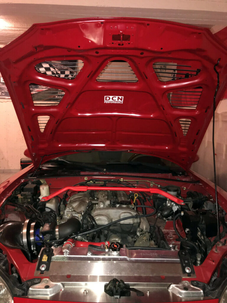 Miata NB Hood Louvers Enhanced Cooling and Performance