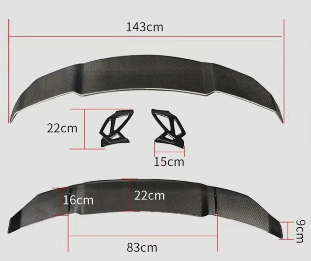 CarbonMiata GT Wing (Type 3) For Miata ND/Mk4