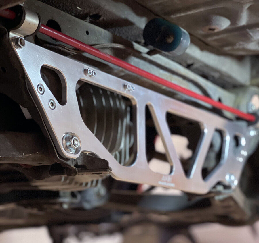 Miata subframe brace