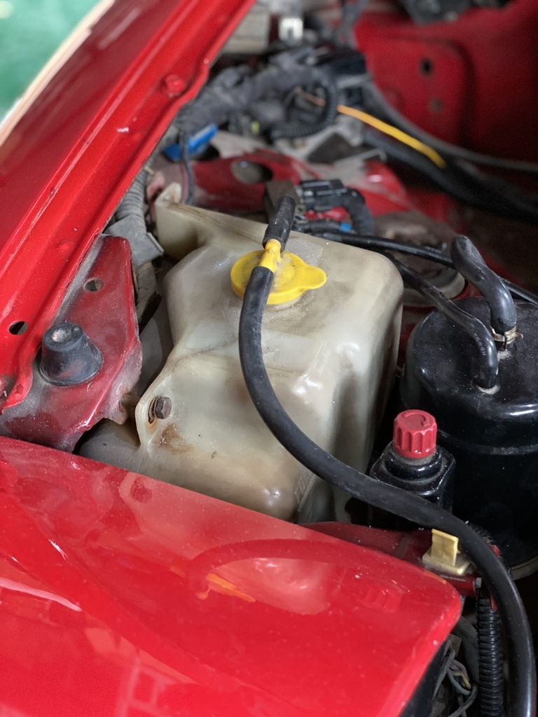 Miata Na coolant tank