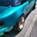 Miata NA Overfenders Kit from rear