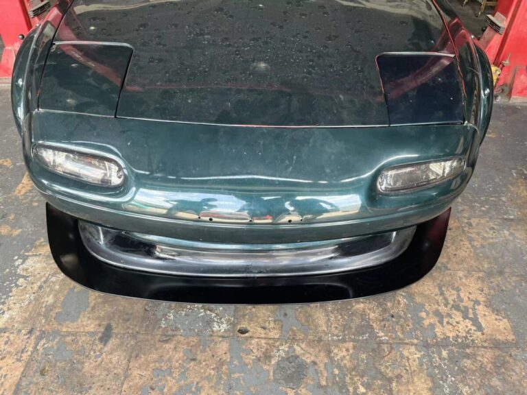 Miata NA Front Splitter - Durable Fiberglass & Carbon Fiber