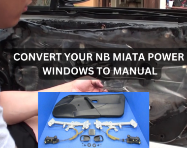 Convert Your NB Miata power Windows to Manual