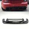 Akari Rear Diffuser with Centre Flap for Mazda Miata MX-5 NC2 & NC3 Akari Rear Diffuser with Centre Flap for Mazda Miata MX-5 NC2 & NC3