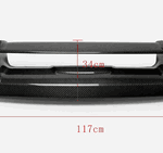 CarbonMiata Sport Rear Diffuser (Dual Exhaust Cutouts) For Miata NC/MK3