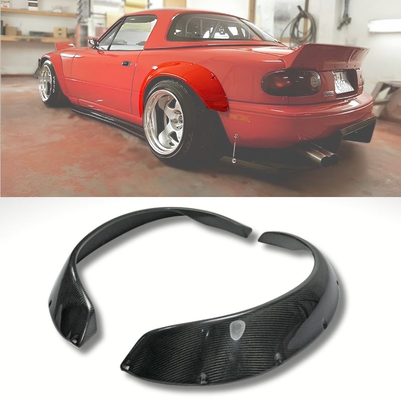 RB Style Rear Wide Body Fender Flares for Mazda Miata MX-5 NA