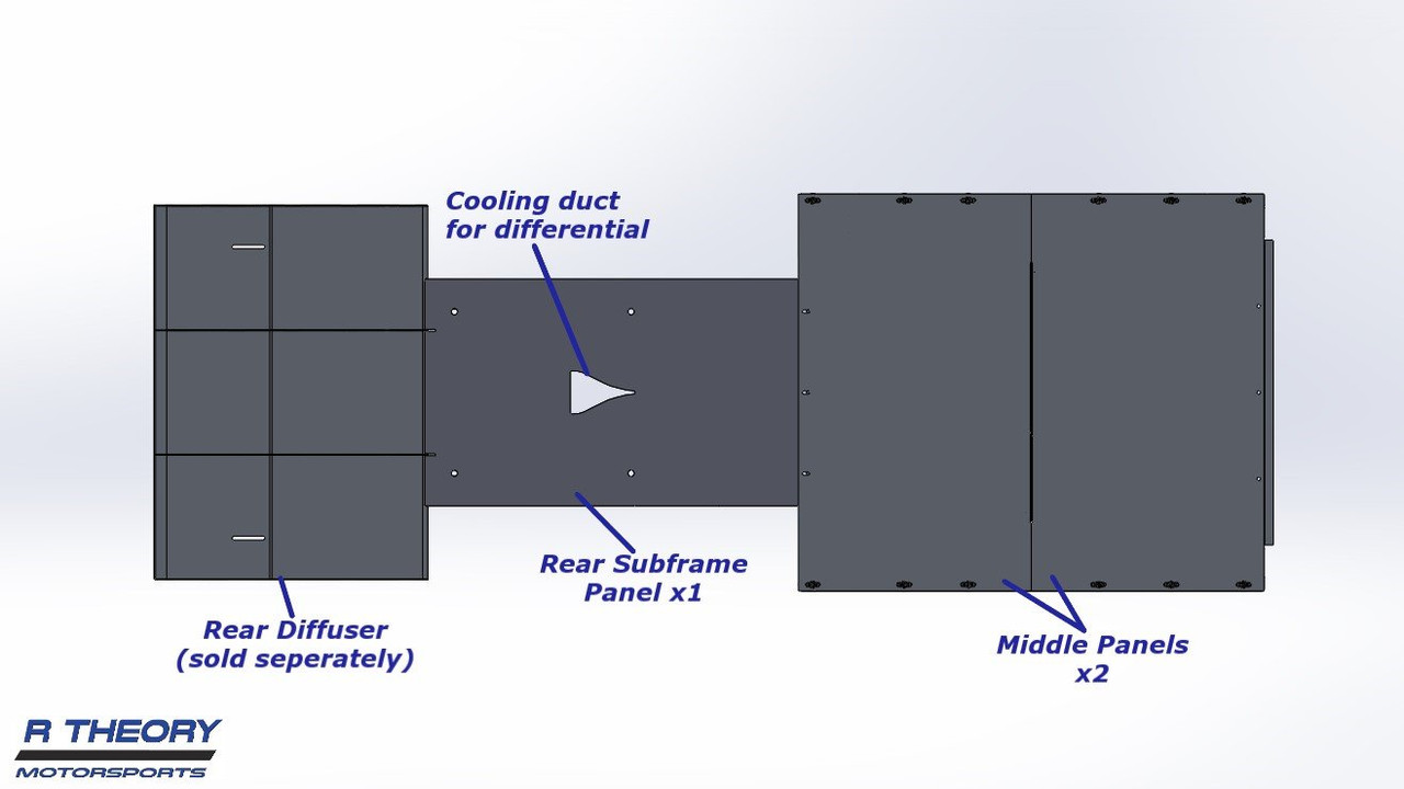 Kit de bajos planos para MX-5 Miata