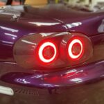 Carbon Miata Halo LED Dual Tail Lights (V2) For Miata NB/Mk2