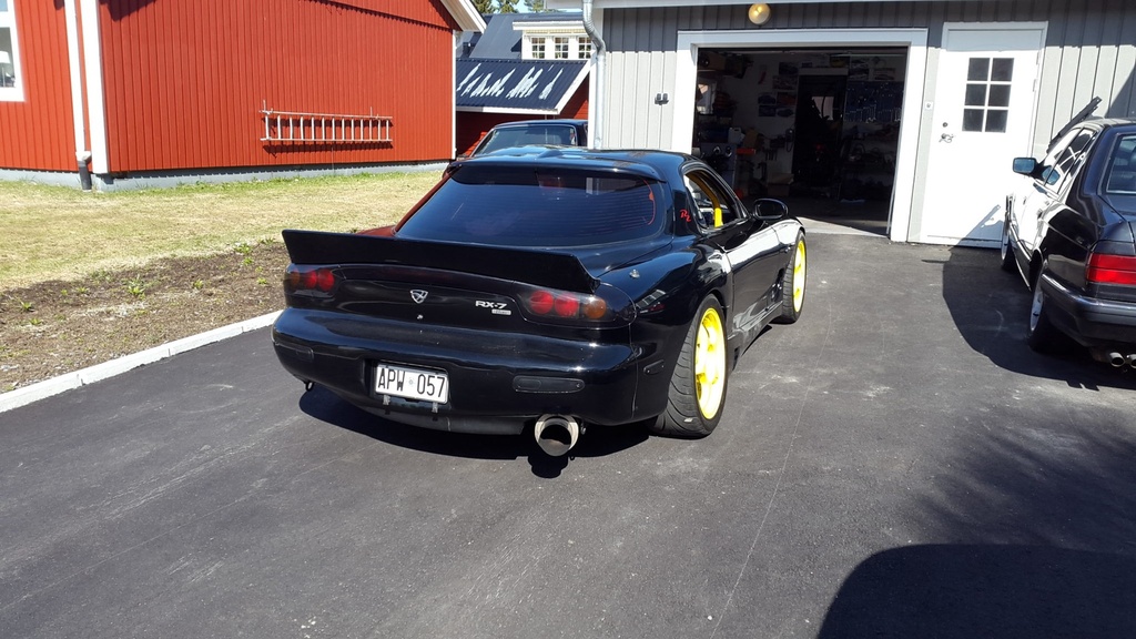 FD3S ダックテール RX-7 FD3S 1992-1997 RBスタイル ダックテール リア トランク