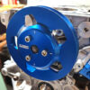 Billet Aluminum Alternator and Water Pump Pulley