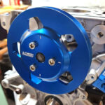Billet Aluminum Alternator and Water Pump Pulley