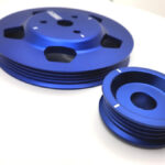 Billet Aluminum Alternator and Water Pump Pulley