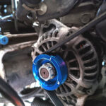 Billet Aluminum Alternator and Water Pump Pulley