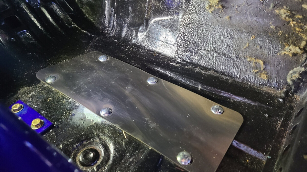 Frame Rail Brace Backing Plate Kit Frame Rail Brace Backing Plate Kit