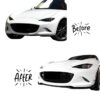 Front Bumper Spoiler Lip for Mazda MX-5 Miata ND