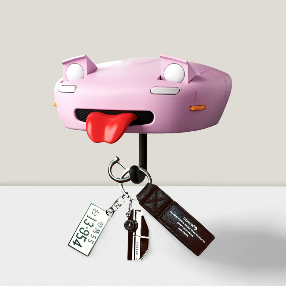 Miata Pop-up Headlight Key Keychain Holder