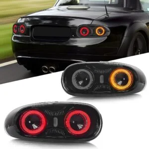 Full LED Tail Lights for Mazda Miata NC1, NC2 & NC3 | Enhanced Visibility and Style (Set of 2)