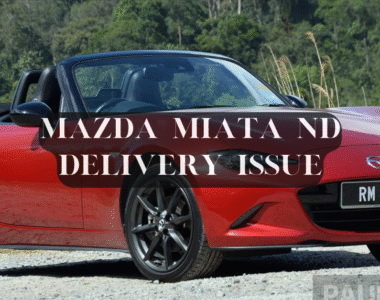 Mazda Miata delivery issue