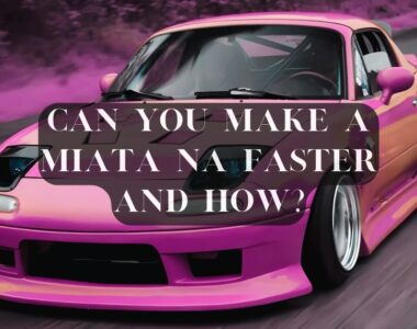 Make a Mazda Miata NA Faster