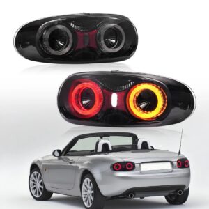 Mazda Miata NC LED Tail Lights (2005–2015) – E-Mark Certified, Upgraded Reflector