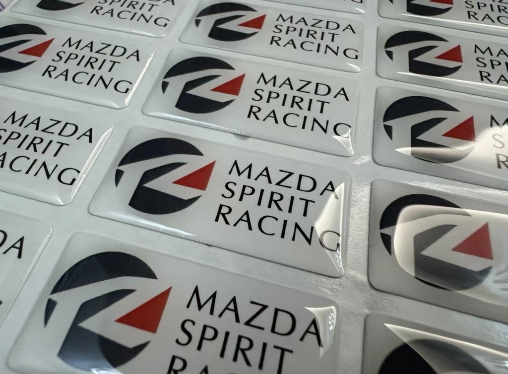 Mazda Spirit Racing Sticker for Miata ND NA NB NC – PVC Logo Decal