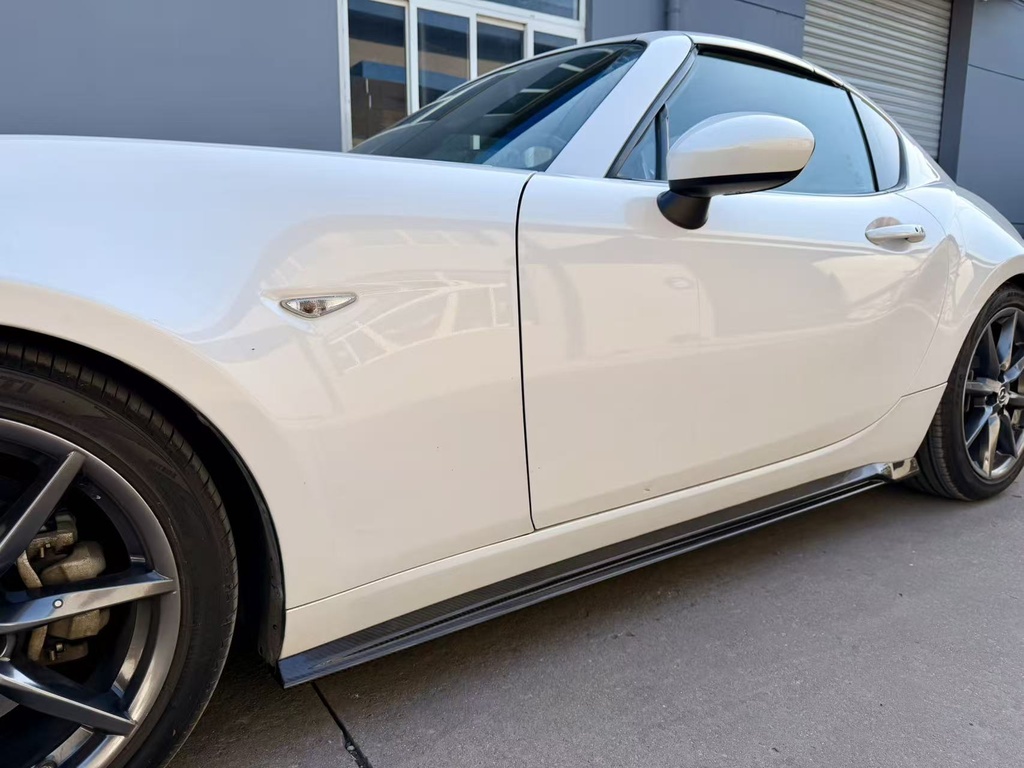 Dry Carbon Side Skirts Mazda Miata ND – Spirit Racing Style Lightweight Upgrade