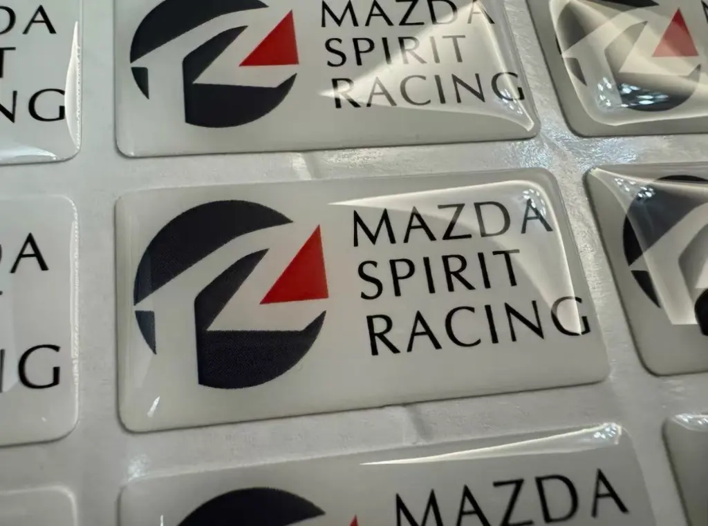 Mazda Spirit Racing Sticker for Miata ND NA NB NC – PVC Logo Decal