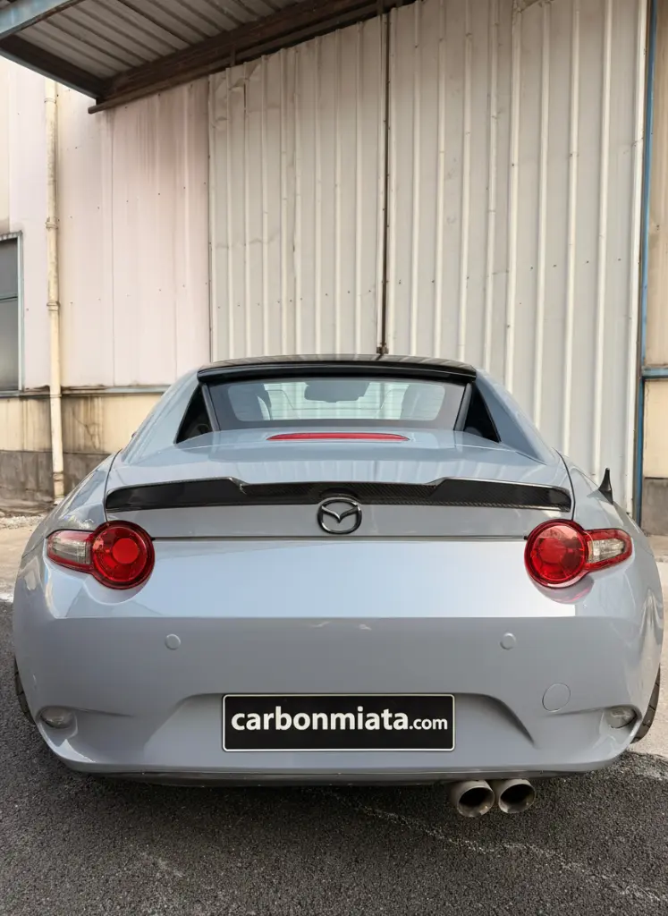 Mazda Miata ND, Carbon Fiber Spoiler, Spirit Racing Spoiler, Miata Trunk Lip, Miata Exterior Mods