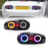 Mazda Miata NC RGB LED Tail Lights (2005–2015) – E-Mark Certified, Built-In Reflector