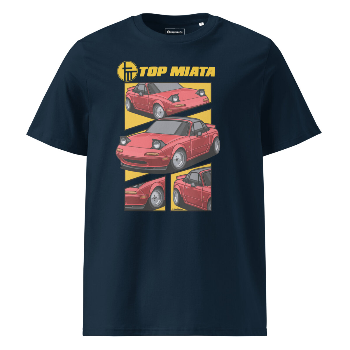 TopMiata NAロードスター グラフィックTシャツ | マツダ MX-5 NA 